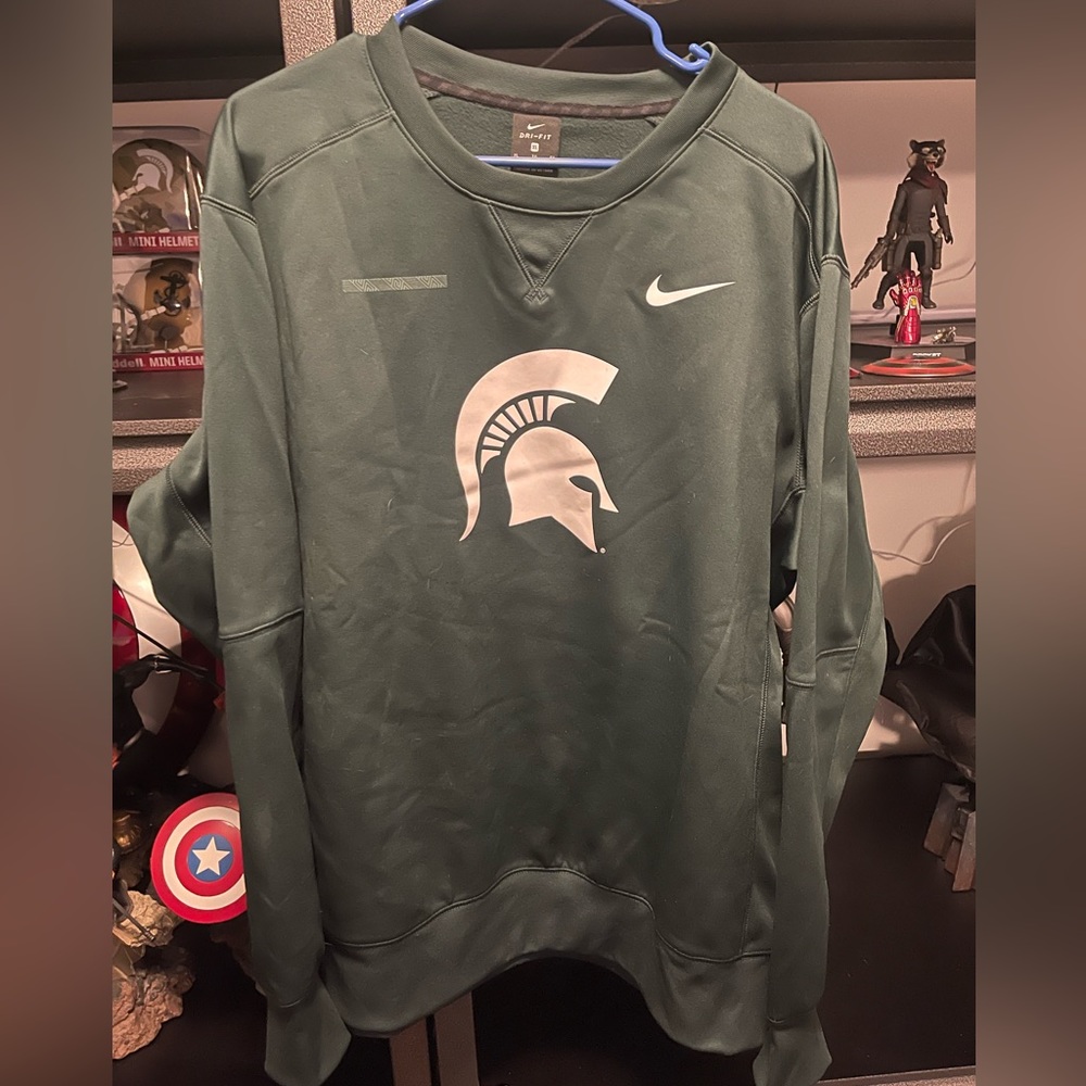 Men Nike Michigan State performance sweatshirt XL